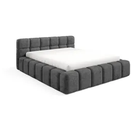 dekori.interiors NUBO Premium 180 x 200 cm Silber
