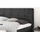 Hasena Boxspringbett 140-180 cm Dunkelgrau, Liegefläche:160 x 200 cm, Topper:Agrea-Topper - Dunkelgrau