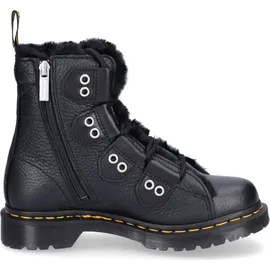 Dr. Martens 31876001 1460 Lace to Toe Fur Lined Nappa Leather Lace Up Boots Damen BLACK EU