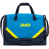 Jako Iconic Sporttasche mit Bodenfach 444 blau/marine/neongelb S 30 Liter