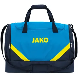 Jako Iconic Sporttasche mit Bodenfach 444 blau/marine/neongelb S 30 Liter