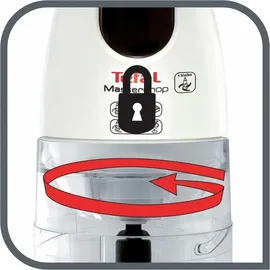 Tefal Zerkleinerer MB450B transparent/weiß