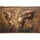 Garden Pleasure Wandbild 3D Weltkarte braun, Metall