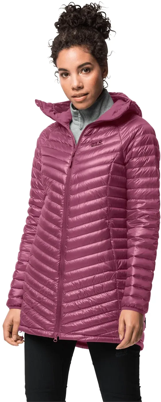 Jack Wolfskin Winter-Daunenmantel Atmosphere (sehr warm, winddicht, PFC-frei) violett Damen