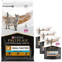 PURINA Veterinary PVD NF Renal Function Cat 5kg + PURINA Veterinary 3x85g