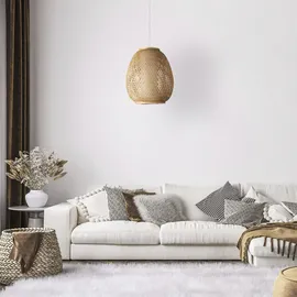 Paco Home TOPU 1-flg. Ø32 cm Korb beige
