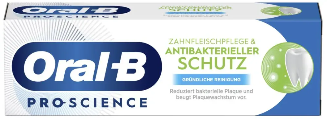 Oral-B Pro-Science Zahnfleischpflege & Antibakterieller Schutz Gründliche Reinigung Zahncreme 75 ml 1 St