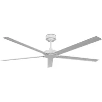 LUCCI Outdoor Energiespar Deckenventilator Monza Weiß