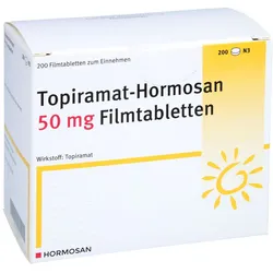 Topiramat Hormosan 50 mg Filmtabletten 200 St