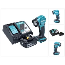 Makita DEADML 815 RG1 LED Akku Handleuchte 14,4 - 18 V 160 lm + 1x Akku 6,0 Ah + Ladegerät