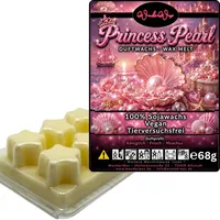 WonderWax Duftwachs Wax Melts für Duftlampe, 6 Sterne Duftmelt Wachsmelt Sojawachs Duftwachs Würfel für Raumdüfte, Wachs Duftöl Winter Indoor Schmelzen für Aromalampe Princess Pearl