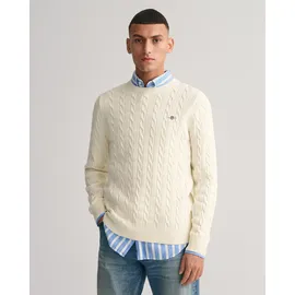 GANT Herren Cotton Cable C-neck Pullover, L