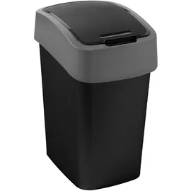 Curver Flip Bin 25 l schwarz/grau