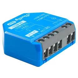 SHELLY Relais 1 Gen4, 16 A, WLAN, Bluetooth, blau