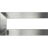 smausrom SIMAUSROM Garderobenbügel links B:300mm, H:150mm Edelstahl gebürstet