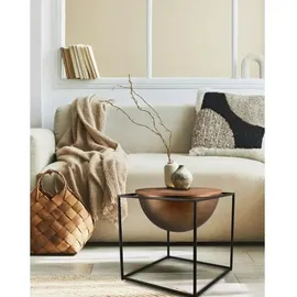 Mirrors and More Beistelltisch Celli Aus Metall Und Holz, Höhe 55cm