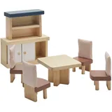 PlanToys Puppenhaus-Möbel Esszimmer mehrfarbig
