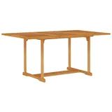 vidaXL Gartentisch 150 x 90 x 75 cm natur