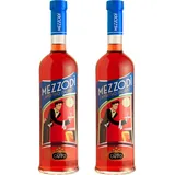 Caffo Mezzodi Liquore Aperitivo 2er Set, italienischer Apertitif, Alkohol, 15%, 2x1 L