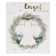 Butzon & Bercker Anhänger aus Porzellan - Engel für dich
