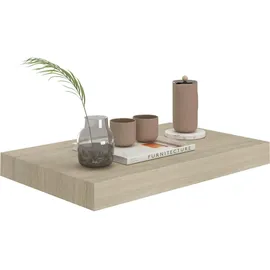 vidaXL Wandregal 40 x 23 x 3,8 cm Braun