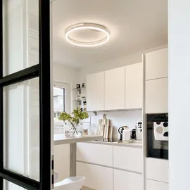 s.luce LED Ring 1-flg. rund schwarz