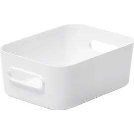 orthex Aufbewahrungsbox COMFORT 20 x 14 x 7,5 cm 1-tlg. weiß/petrol