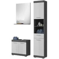 Xonox.home Badmöbel-Set SCHLOONSEE 3-tlg. Weiß