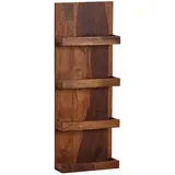 Wohnling Wandregal 30 x 80 x 10 cm Braun