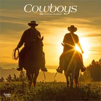 Browntrout Verlags GmbH Cowboys - Cowboy 2026 - 16-Monatskalender