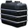 Graf Regentonne 2500 l schwarz