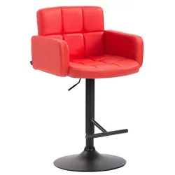 CLP Barhocker Los Angeles rot/schwarz