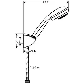Hansgrohe Crometta 85 Vario chrom 27559000