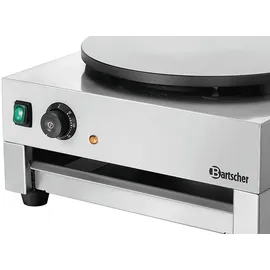 Bartscher 104458 1CP400 Crepe-Backgerät Silber