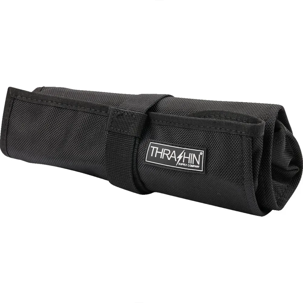 Thrashin Supply Co Roll Werkzeugtasche - Black / Orange - One Size