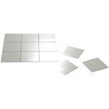 Mirrotech Spiegelfliesen 12er Set TAIL, Glas - selbstklebend - 15 x 15 cm - 12er Set