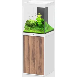 Aquatlantis Aqua Tower 163 Aquarium-Set weiß - nussbaum