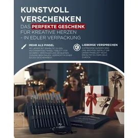 lieberge Premium Pinselset 12 St. schwarz