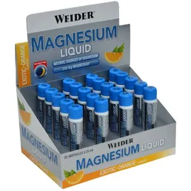 Weider Magnesium Liquid 20 x 25ml, Exotic-Orange)