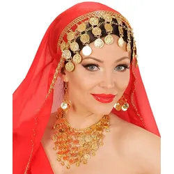 Antike Gold Ohrringe und Kette - OS