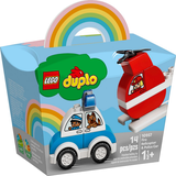 LEGO Duplo Mein erster Feuerwehrhubschrauber und mein erstes Polizeiauto 10957