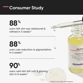 Minimalist AHA BHA 10% Face Exfoliator 30 ml