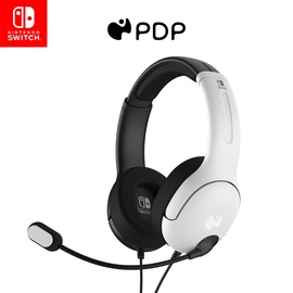 PDP LVL40 Wired Stereo Gaming Headset für Nintendo Switch schwarz/weiß