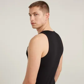 Superdry Base ärmelloses T-Shirt 2 Einheiten Dark Black L