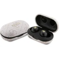 GUESS True Wireless 4G PU Metal Logo Earphones -