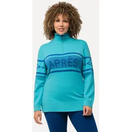 Ulla Popken Pullover in helles türkis | Gr.: 50-52