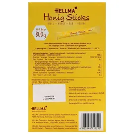 Hellma Honigsticks, 100 x 8,0 g