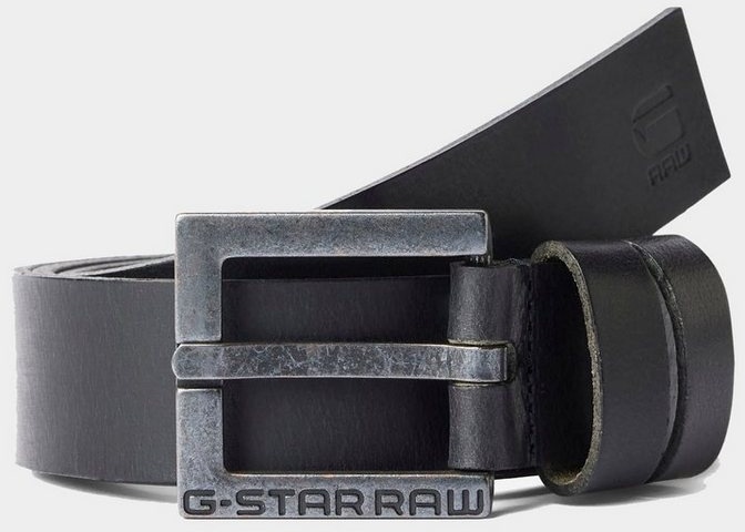 G-Star RAW Ledergürtel New Duko Belt schwarz 110