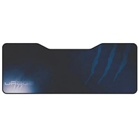 Hama uRage Lethality 350 Speed Gaming Mousepad, 900x340mm, schwarz/blau (186073)