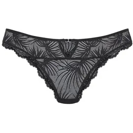 LASCANA Tanga 3 St. Schwarz 36/38